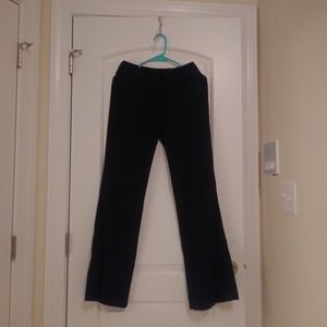 3 for 10) Girls dress pants silver stripe 3